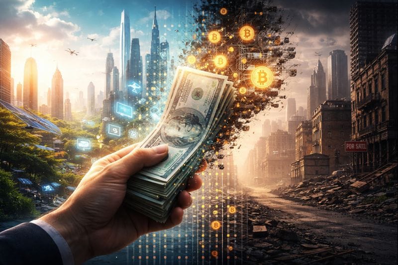 The Future Is Getting Cheaper. Our Money Refuses to Admit It.